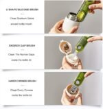 3-in-1 Cup Cleaning Brush, Bottle Lid & Straw Cleaner, Gap Cleaner for Lids and Bottles - Image 3