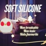 Silicone Chick LED Night Light for Kids, Cute Touch Lamp, Aesthetic Baby Room Decor - Image 2