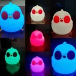 Silicone Chick LED Night Light for Kids, Cute Touch Lamp, Aesthetic Baby Room Decor - Image 5