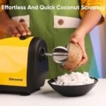 Coconut Scraper with Citrus Juice Press, 200W Electric Coconut Shredder for Kitchen - MySmartiee - Image 2