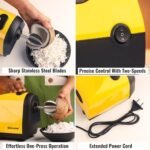 Coconut Scraper with Citrus Juice Press, 200W Electric Coconut Shredder for Kitchen - MySmartiee - Image 5