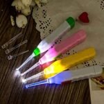 LED Flashlight Ear Wax Remover, Earpick for Kids & Adults, Ear Cleaning Tool with Extra Extensions - Image 3