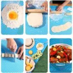 Silicone Baking Mat Roti mat Silicone Chapati Atta Kneading Mat Non - Image 5