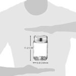 Treo Cube Glass Grocery Container, 310ml | Transparent Multipurpose Storage Jar - Image 2