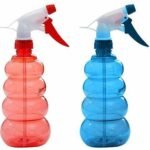 Empty Spray Bottle for Cleaning, Gardening, Hair Styling | Multi-Purpose PVC Sprayer-Random color