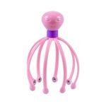 Octopus Head Massager | Scalp & Neck Relaxer with Rolling Steel Balls for Stress Relief