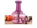 Apex Push Chopper 750 ml | 2-in-1 Vegetable & Fruit Chopper with Beating Blade - Image 5