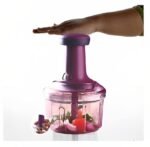 Apex Push Chopper 750 ml | 2-in-1 Vegetable & Fruit Chopper with Beating Blade