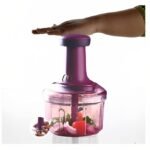 Apex Push Chopper 750 ml | 2-in-1 Vegetable & Fruit Chopper with Beating Blade