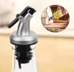 BlueFly Oil Bottle Square 500ml | Glass Oil Dispenser for Kitchen, Clear Spice Jar - Image 4