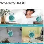 Mini
Vintage Clock with Twin Bell Analog Alarm - Image 7