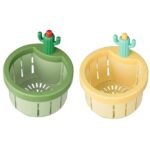 Cactus Kitchen Sink Drain Strainer | Automatic Waste Collector & Filter Basket