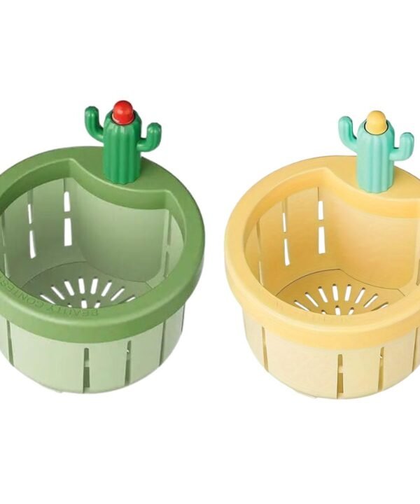 Cactus Kitchen Sink Drain Strainer | Automatic Waste Collector & Filter Basket - MySmartiee