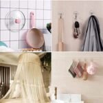 Transparent PVC Wall Hooks, Heavy Duty Adhesive Hooks - Image 6