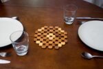 Bamboo Trivets a Single Piece by (3, 60 rectangle) - Image 3