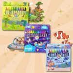 Sea Animals Wax Crayons for Kids - Fun & Creative Art Set
