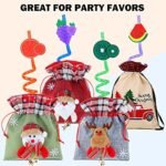 Reusable Straw Set for Kids, Party Supplies, Family Table Decorations | Set of 4 - Image 6