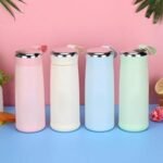 BPA-Free Glass Water Bottle - Plastic Shell with Glass Inner Liner