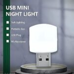 Mini USB LED Night Light - Portable Plug-In Lamp for Laptop, Car, Home & Travel Use - Image 3
