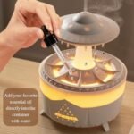 CloudRain Humidifier & Aroma Diffuser - Remote Control, Essential Oil Compatible - Image 6