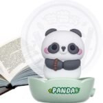Panda Night Light - Battery-Powered Mini LED Lamp for Nursery & Desk