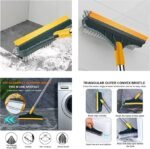 3-in-1 Bathroom Cleaning Wiper Brush, Long Handle 180 Degree Rotate Toilet & Tile Cleaner - Image 9