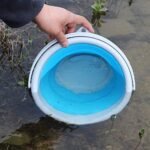 Durable, multi-purpose folding bucket for home and outdoor use