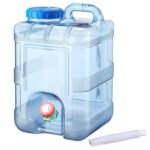 Leak-proof water storage container for outdoor travel & home use