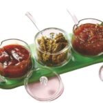 Multipurpose Dry Fruit Box Set, Aachar Pickle Container, Spice & Mukhwas Tray