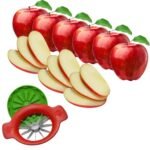 Stainless Steel Apple Cutter - Ultra-Sharp Blade with Protector Cover for Easy Slicing - Image 2