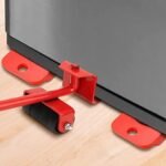 Furniture Lifter Mover Tool Set - Heavy Duty Furniture Moving Roller Wheel Set - Image 2