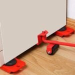 Furniture Lifter Mover Tool Set - Heavy Duty Furniture Moving Roller Wheel Set - Image 3