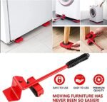 Furniture Lifter Mover Tool Set - Heavy Duty Furniture Moving Roller Wheel Set - Image 5