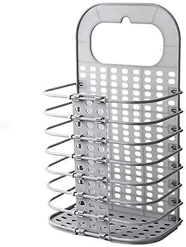 Folding Wall Hanging Laundry Basket for Clothes, Space-Saving Clothes Storage for Home