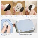 Ball Casters for Bottom Storage Rack | Self-Adhesive Swivel Wheels for Easy Movement - Image 5