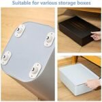 Ball Casters for Bottom Storage Rack | Self-Adhesive Swivel Wheels for Easy Movement - Image 6