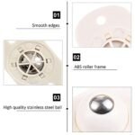 Ball Casters for Bottom Storage Rack | Self-Adhesive Swivel Wheels for Easy Movement - Image 8