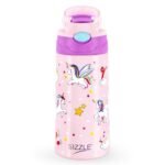 500ml Stainless Steel Printed Bottle for Kids, Leakproof Sipper, Lightweight