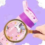 500ml Stainless Steel Printed Bottle for Kids, Leakproof Sipper, Lightweight - Image 6