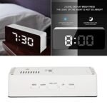 Digital LED Mirror Alarm Clock - For Heavy Sleepers, Bedroom & Desk - Image 5