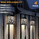 Color Changing Solar Lights - Outdoor Wall & Fence Lighting for Patio, Yard, Deck - Image 3