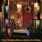 Color Changing Solar Lights - Outdoor Wall & Fence Lighting for Patio, Yard, Deck - Image 7