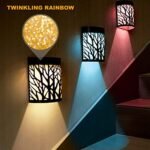 Color Changing Solar Lights - Outdoor Wall & Fence Lighting for Patio, Yard, Deck - Image 8