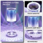 Crystal Lamp, 16 Color RGB Touch Rechargeable Diamond Table Lamp for Bedroom - Image 4