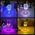 Crystal Lamp, 16 Color RGB Touch Rechargeable Diamond Table Lamp for Bedroom - Image 5