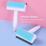 2-in-1 Glass Wiper Double-Sided Window Cleaner Brush with Soft Sponge for Washing - Image 5
