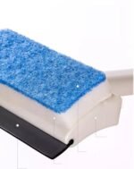 2-in-1 Glass Wiper Double-Sided Window Cleaner Brush with Soft Sponge for Washing - Image 6
