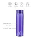1L Cello Unbreakable Water Bottle - Leak-Proof, Silicone Seal | Brown & Violet - Image 4