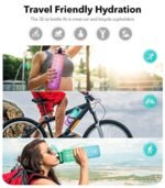 Motivational Water Bottle with Mobile Stand - 1L - Image 3