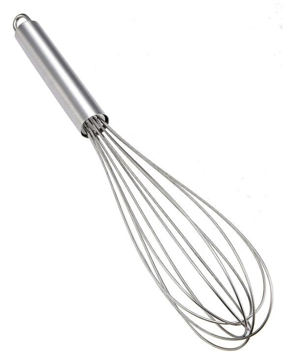 SS Whisk-Sturdy Stainless Steel Hand Mixer for Homes, Cafes & Bakeries - Mini